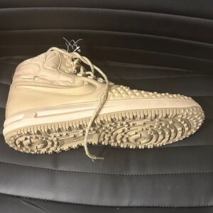 Nike Beige High-Top Sneakers Sz13 New $150 or best offer